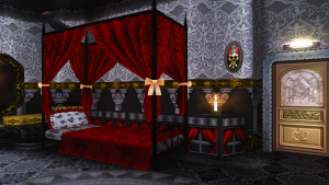 Gothic Black Bed.png
